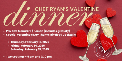 Chef Ryan's Valentine Dinner